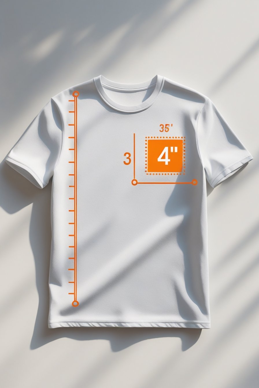 Left Chest Mockup