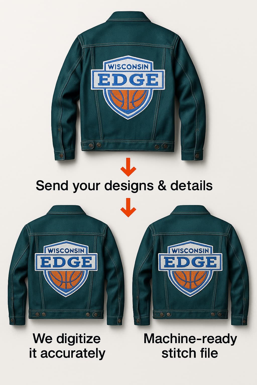 Jacket Digitizing Icon